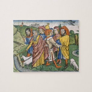 Exodus 17 1-7 Moses macht den Wasserstrom von