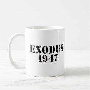 Exodus 1947 kaffeetasse
