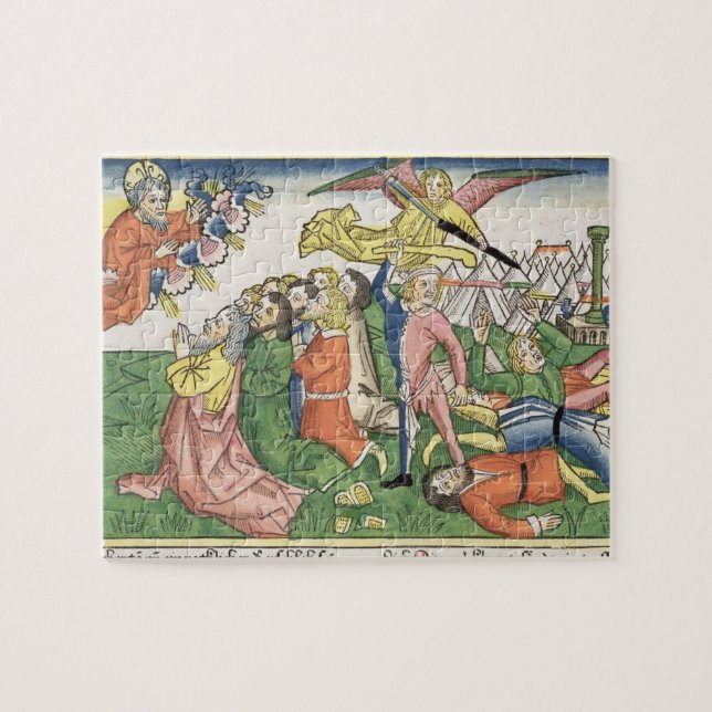 Exodus 32 15-23 Moses, der die Steintabletten (Horizontal)