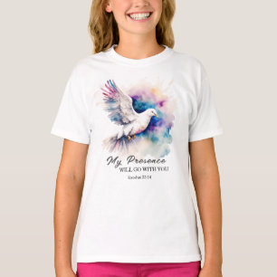 Exodus 33:14 Meine Gegenwart geht mit deiner Bibel T-Shirt