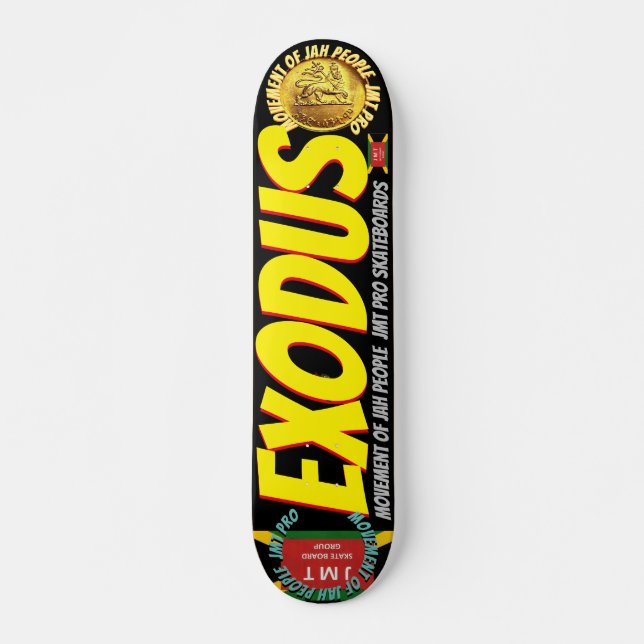 EXODUS  JMT OFFICIAL 7 3/4" Skateboard Deck (Vorne)