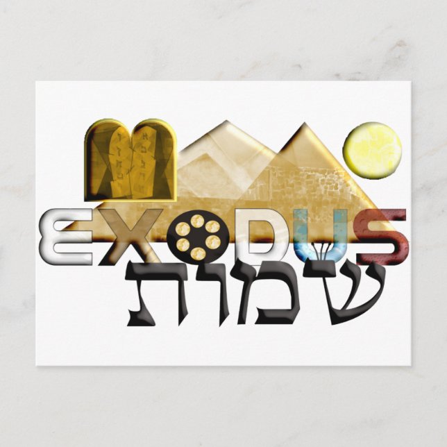 Exodus Postkarte (Vorderseite)