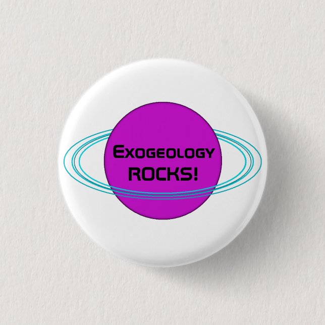 ExogeologyROCKS! Button (Vorderseite)