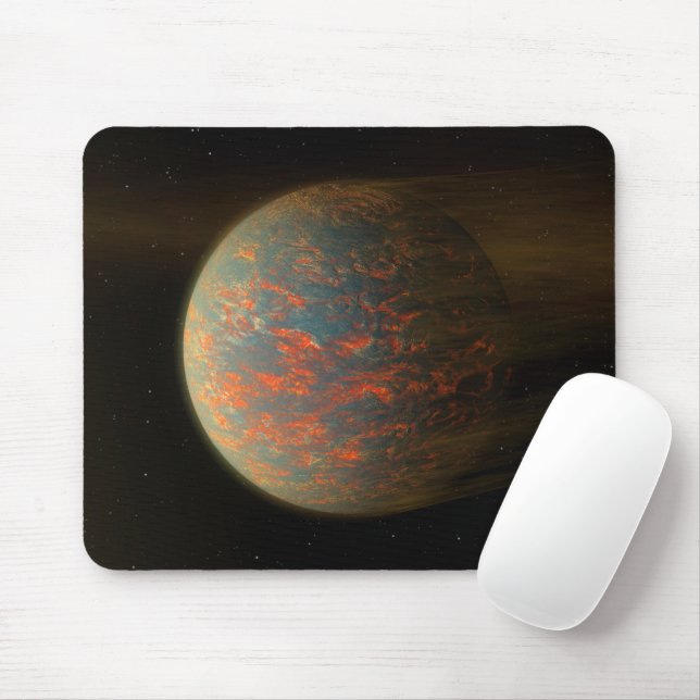 Exoplanet 55 Cancri E und seine geschmolzene Oberf Mousepad (Mit Mouse)