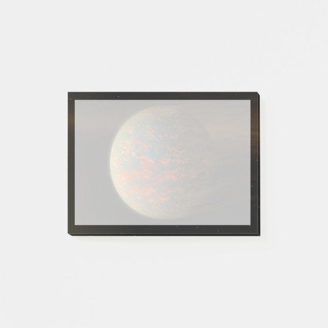 Exoplanet 55 Cancri E und seine geschmolzene Oberf Post-it Klebezettel (Vorderseite)