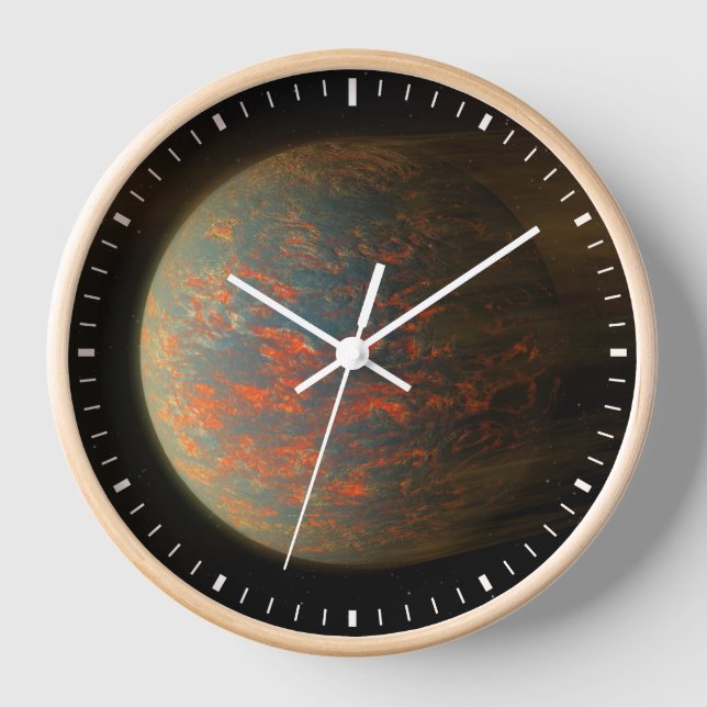 Exoplanet 55 Cancri E und seine geschmolzene Oberf Uhr (Vorderseite)