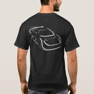 Exotic 01 Noble M400 Weiß Rückseite T-Shirt