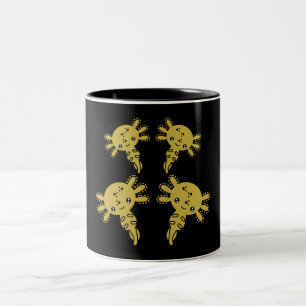 Exotic Axototl Salamander Zweifarbige Tasse