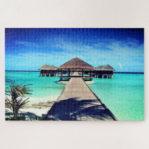 Exotic Beach Jigsaw Puzzle Sommerferien