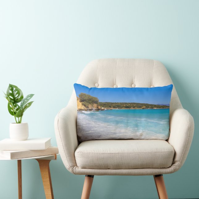 Exotic Beach Tropical Island Paradise Lendenkissen (Stuhl )