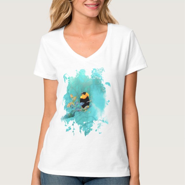 Exotic Bird "SONG ON THE WIND" T-Shirt (Vorderseite)