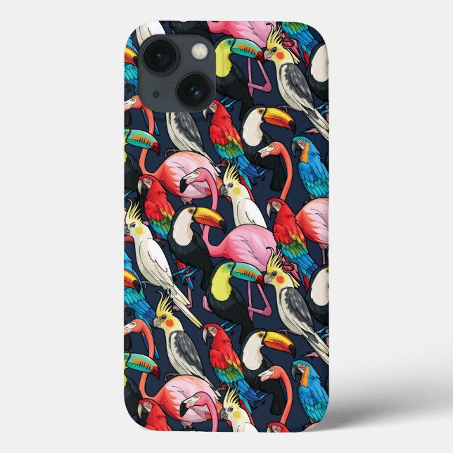Exotic birds Case-Mate iPhone hülle (Rückseite)