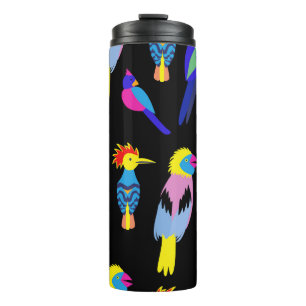Exotic Birds Paradise Toucan Muster Thermosbecher