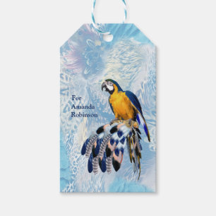 Exotic Blue Dream Catcher Geschenkanhänger