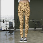 Exotic Cheetah Print Leggings<br><div class="desc">Natürlicher Leopardendruck mit senfbraunen und schwarzen Leggings-Farben sind eine kühne und modische Wahl mit einem lebendigen braunen Hintergrund und einem aufwändigen Leopardenmuster. Die einzigartige Kombination aus der markanten Braunfarbe und dem klassischen Leopardenprint schafft eine faszinierende Verbindung von moderner und animalistischer Ästhetik. Diese Leggings sind vielseitig und eignen sich sowohl für...</div>