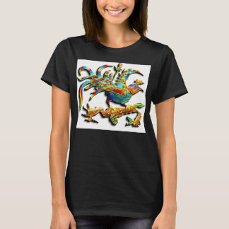 Exotic Cloisonné Bird T - Shirt