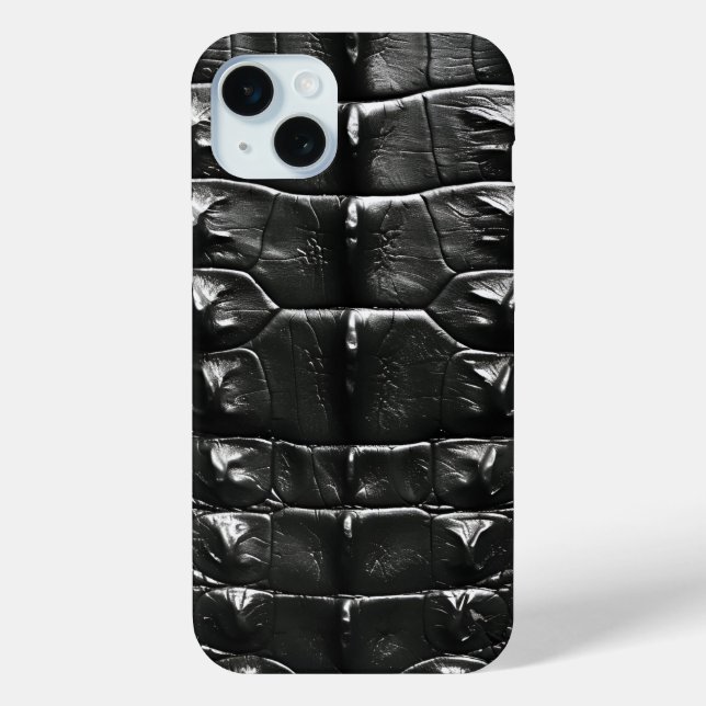 Exotic Crocodile Skin Textur Case-Mate iPhone Hülle (Rückseite)