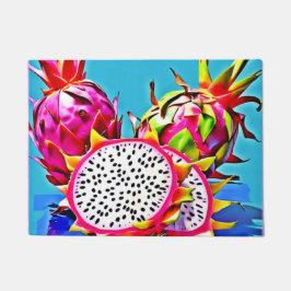 Exotic Dragon Fruit Art Fußmatte