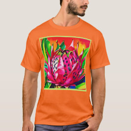 Exotic Dragon Fruit Bloom T-Shirt