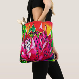 Exotic Dragon Fruit Bloom Tasche