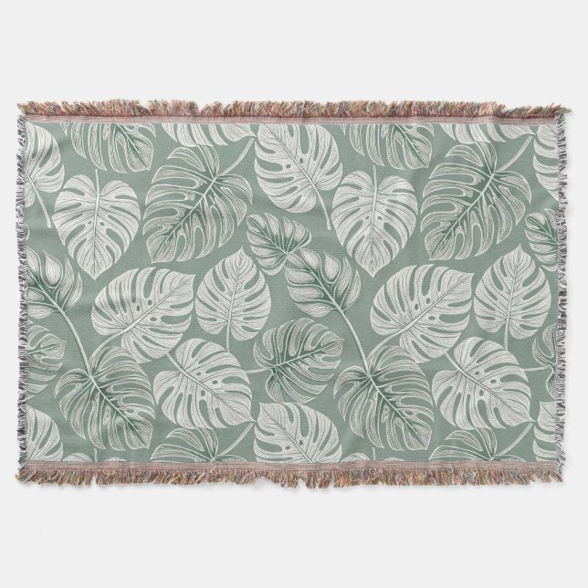 Exotic Elegant Monsteras Decke (Vorderseite)