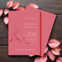 Exotic Elegant Rosa Flamingo