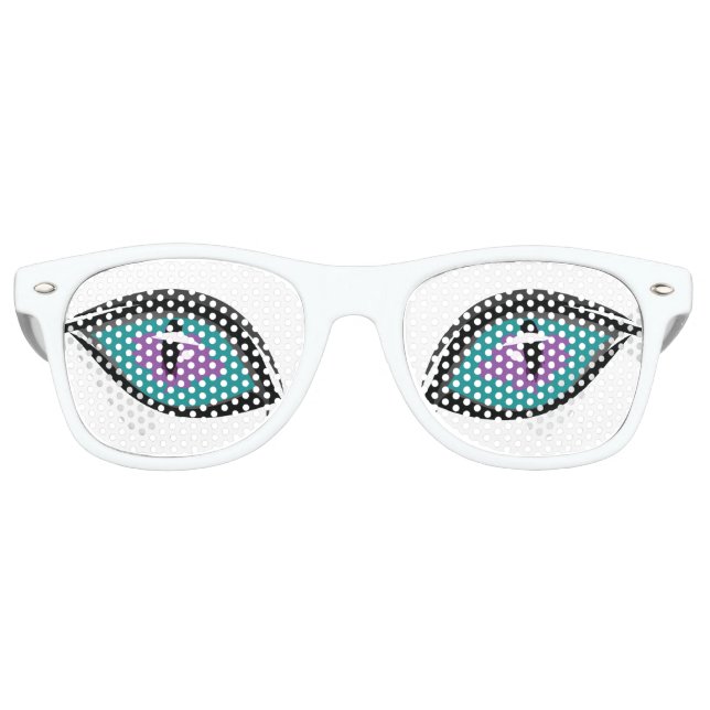 Exotic Eyes Party Shades Partybrille (Vorderseite)
