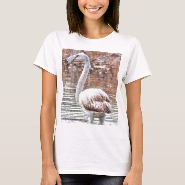 Exotic Flamingo T-Shirt (Vorderseite)