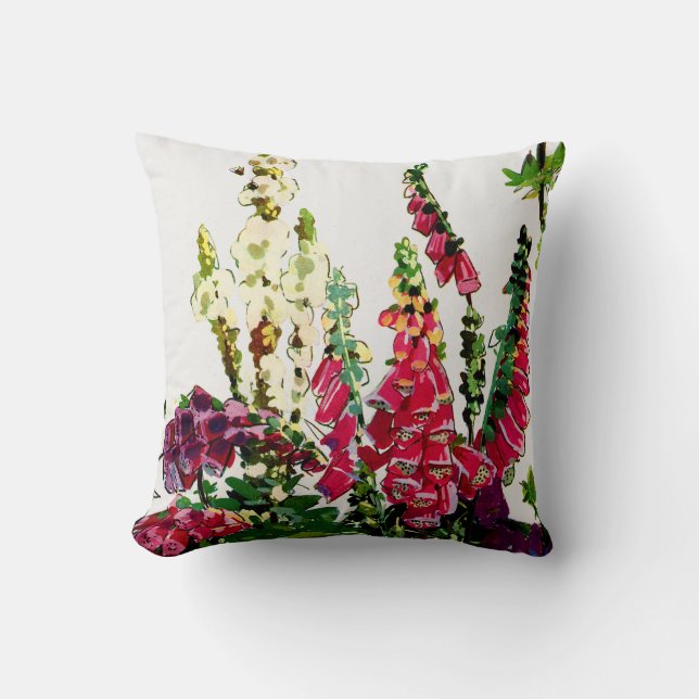 Exotic Flora #1 bei Sunshine Dazzle Kissen (Vorderseite)