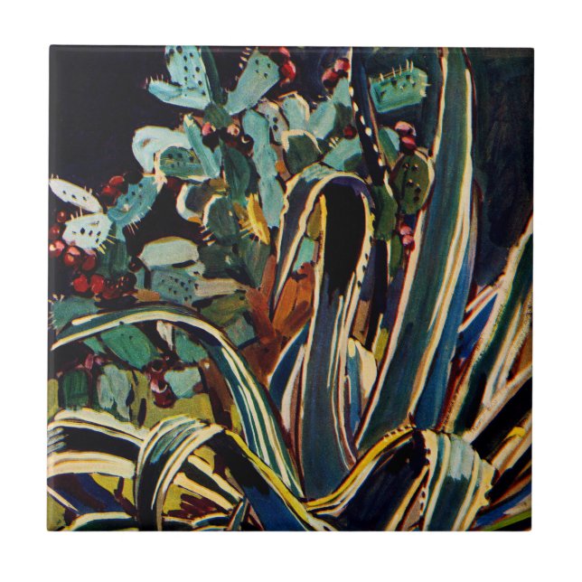 Exotic Flora #4 bei Sunshine Dazzle Fliese (Vorderseite)