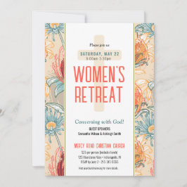 Exotic Floral Women's Church Einladung zurück