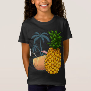 Exotic Frucht Kokospalmen Palmen Tropische Sommer  T-Shirt