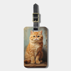 Exotic Kurzhaarkatze Gepäckanhänger