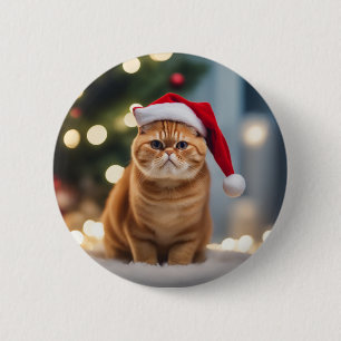 Exotic Kurzweihnachtsfest Button