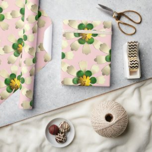 Exotic Lotus Blume - Blumensommer Hochzeit Rosa Geschenkpapier
