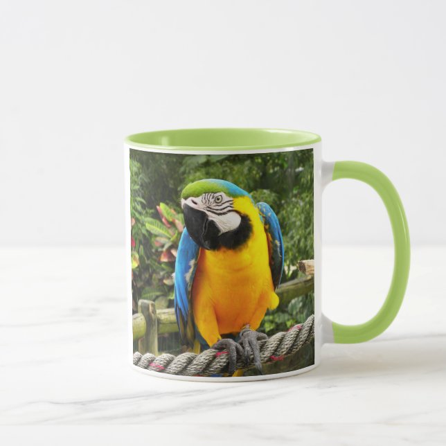 Exotic Macaw Parrot Tasse (Rechts)