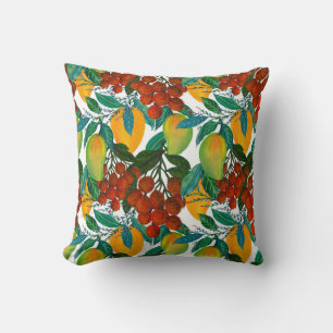 Exotic Mango: Sommer nahtlos Kissen