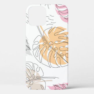 Exotic Monstera Line Zeichnend Kunst Case-Mate iPhone Hülle