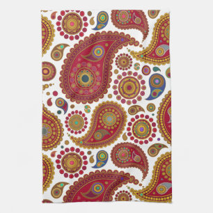 Exotic Paisley Kitchtuch Geschirrtuch