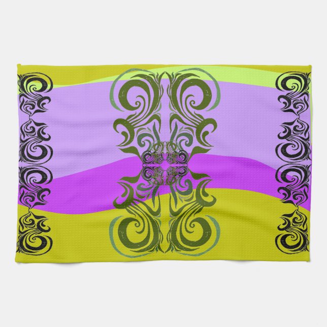 Exotic Pattern Handtuch (Horizontal)