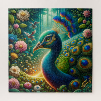 Exotic Peacock Rainforest Majestät Design