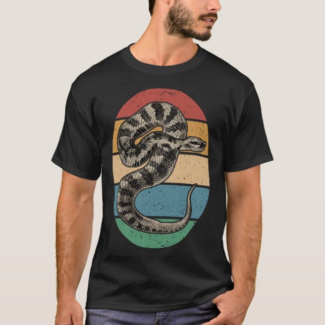 Exotic Pet Snake Reptile Ball Python Snake T-Shirt (Vorderseite)