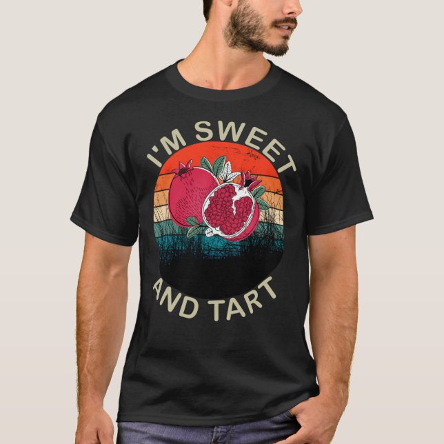 Exotic Pomegranate Botanical Fruit Lover Classic T T-Shirt (Vorderseite)
