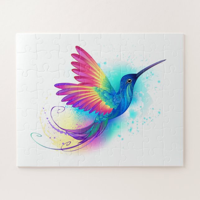 Exotic Rainbow Hummingbird (Horizontal)