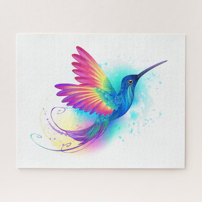 Exotic Rainbow Hummingbird (Horizontal)
