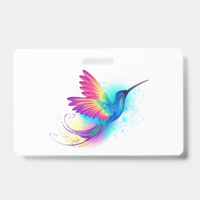Exotic Rainbow Hummingbird Ausweis (Vorderseite)