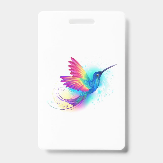 Exotic Rainbow Hummingbird Ausweis (Vorderseite)