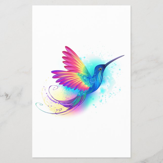 Exotic Rainbow Hummingbird Flyer (Vorne)