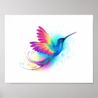 Exotic Rainbow Hummingbird