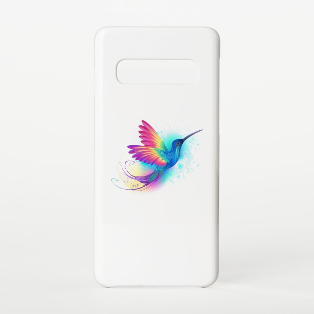Exotic Rainbow Hummingbird Samsung Galaxy Hülle (Rückseite)